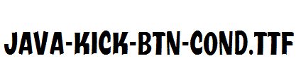 Java-Kick-BTN-Cond.ttf