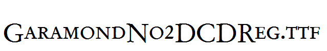 GaramondNo2DCDReg.ttf