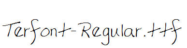 Terfont-Regular.ttf