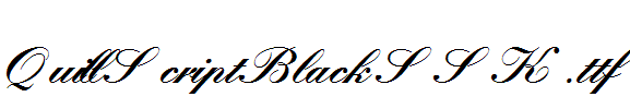 QuillScriptBlackSSK.ttf