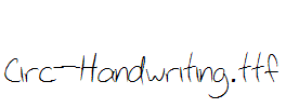 Circ-Handwriting.ttf