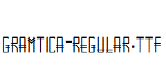 GRAMTICA-Regular.ttf