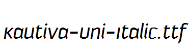 Kautiva-Uni-Italic.ttf