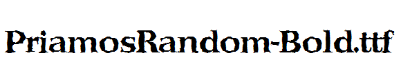 PriamosRandom-Bold.ttf