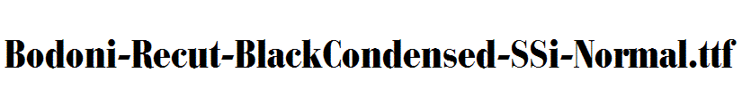 Bodoni-Recut-BlackCondensed-SSi-Normal.ttf