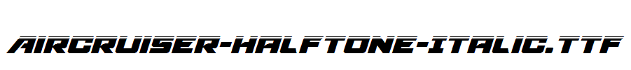 Aircruiser-Halftone-Italic.ttf