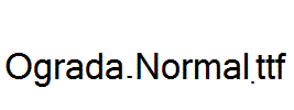 Ograda-Normal.ttf