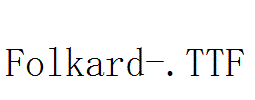 Folkard-.ttf