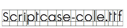 Scriptcase-cole.ttf