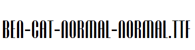 Ben-Cat-Normal-Normal.ttf