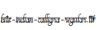 bits-indian-calligra-Regular.ttf