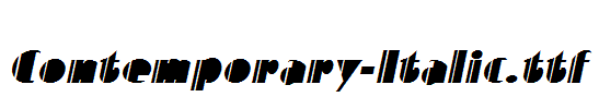 Contemporary-Italic.ttf