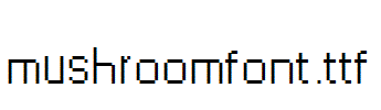 mushroomfont.ttf