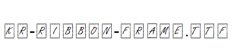 KR-Ribbon-Frame.ttf