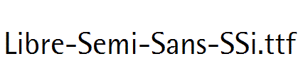 Libre-Semi-Sans-SSi.ttf