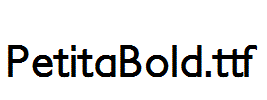 PetitaBold.ttf