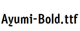 Ayumi-Bold.ttf