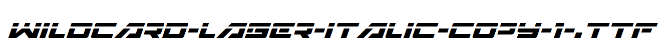 Wildcard-Laser-Italic-copy-1-.ttf