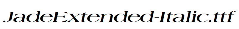 JadeExtended-Italic.ttf