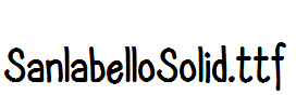 SanlabelloSolid.ttf