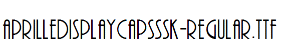 AprilleDisplayCapsSSK-Regular.ttf