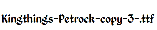 Kingthings-Petrock-copy-3-.ttf