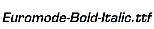 Euromode-Bold-Italic.ttf