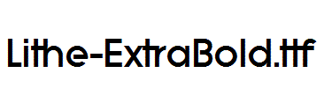 Lithe-ExtraBold.ttf