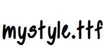 mystyle.ttf