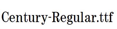 Century-Regular.ttf