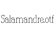 Salamandre.otf