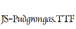 JS-Pudgrongas.ttf