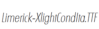 Limerick-XlightCondIta.ttf