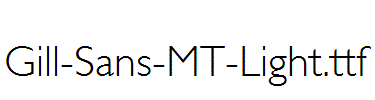 Gill-Sans-MT-Light.ttf