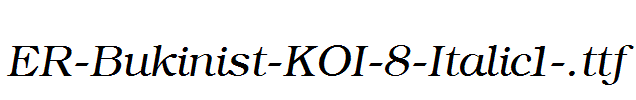 ER-Bukinist-KOI-8-Italic1-.ttf