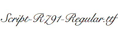 Script-R791-Regular.ttf