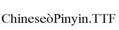 Chinese-Pinyin.ttf