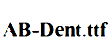 AB-Dent.ttf