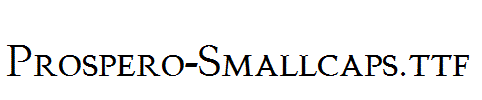 Prospero-Smallcaps.ttf