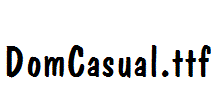 DomCasual.ttf