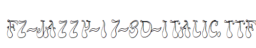 FZ-JAZZY-17-3D-ITALIC.ttf