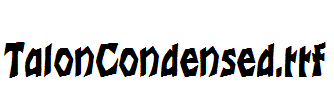 TalonCondensed.ttf