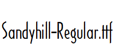 Sandyhill-Regular.ttf