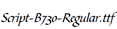 Script-B730-Regular.ttf