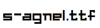 s-agnel.ttf