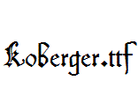 Koberger.ttf