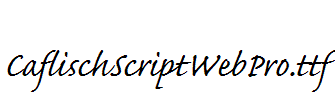 CaflischScriptWebPro.ttf