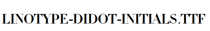 Linotype-Didot-Initials.ttf