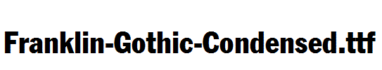 Franklin-Gothic-Condensed.ttf