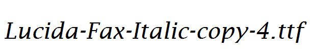 Lucida-Fax-Italic-copy-4.ttf